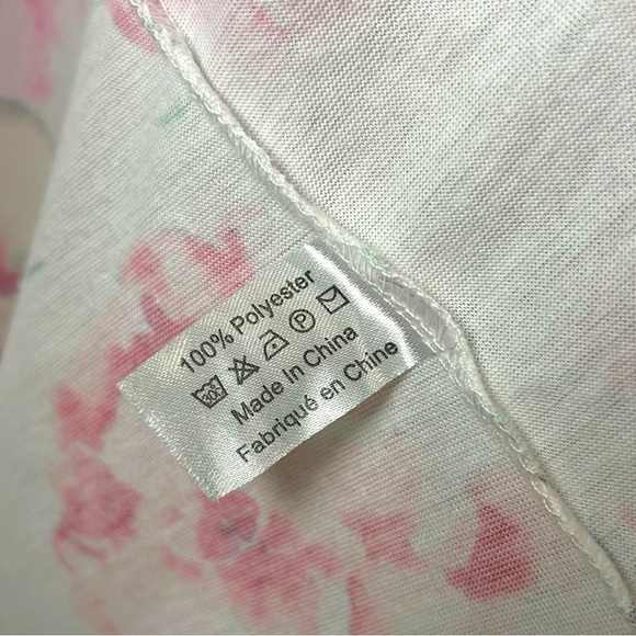 Show Me Your Mumu Pink Roses Robe O/S - Picture 5 of 5